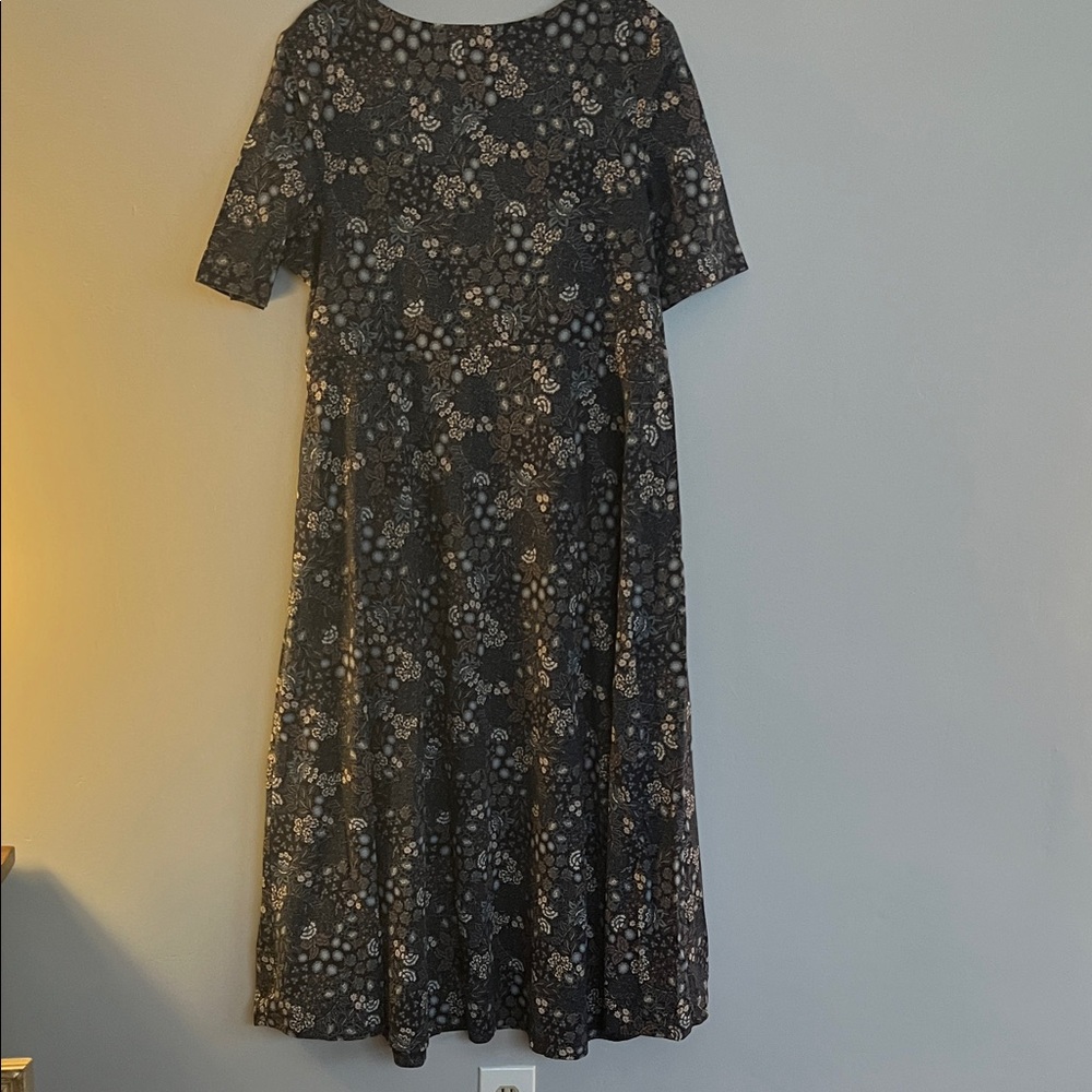 Pact Women's Fit & Flare Scoop Dress Made With Organic Cotton - Size XXL - Picture 9 of 12